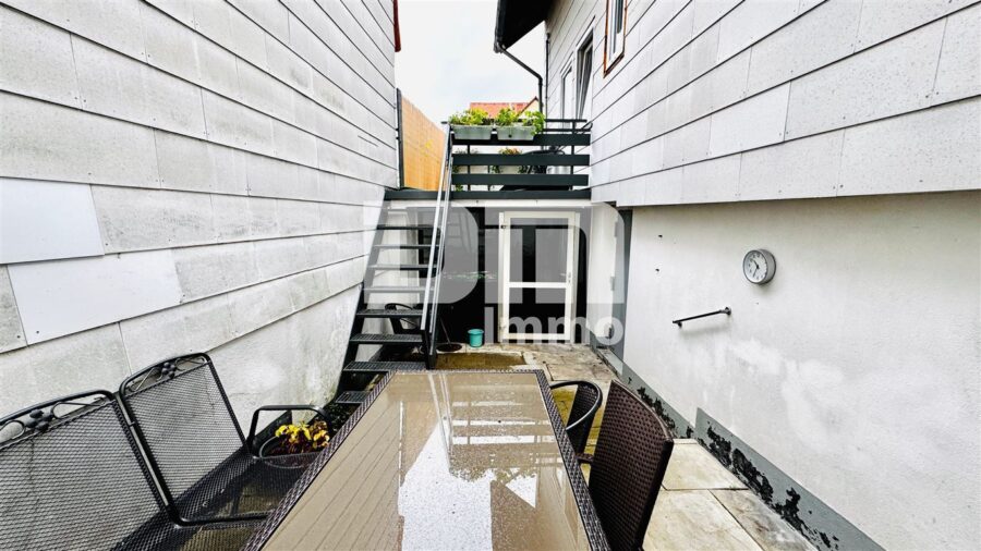 Modernisiertes Fachwerkhaus BJ ca. 1900 mit Dachstudio in ruhiger zentraler Wohnlage - Terrasse Innenhof